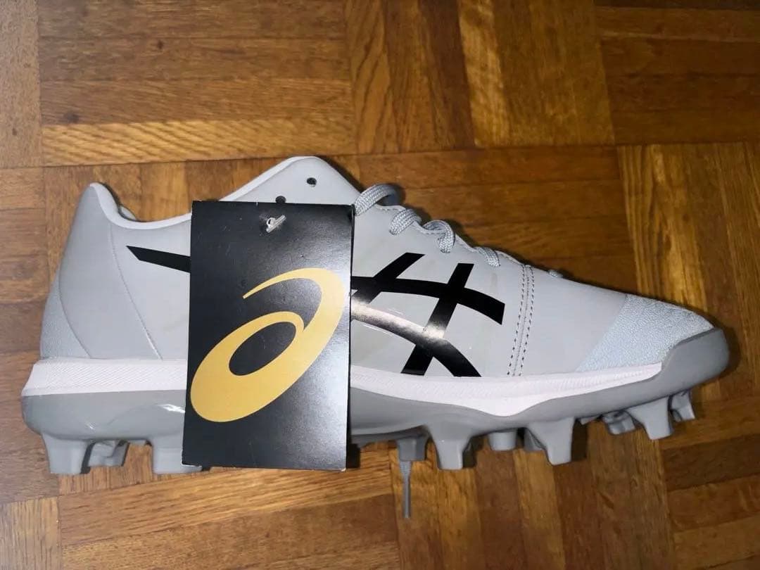 【新品未使用】アシックス GOLDSTAGE FANG グレー　26cm