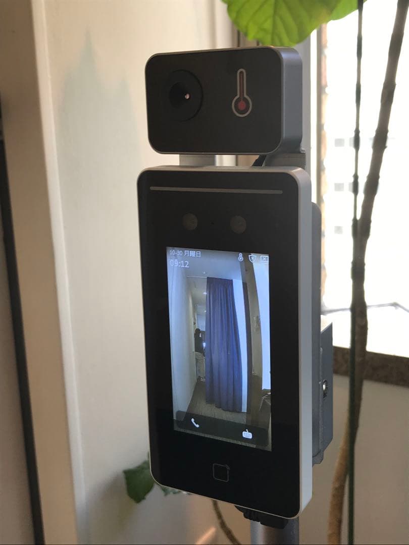 体表面温度測定 AI顔認証 勤怠管理サーモカメラ DS-K1T341BMI-T