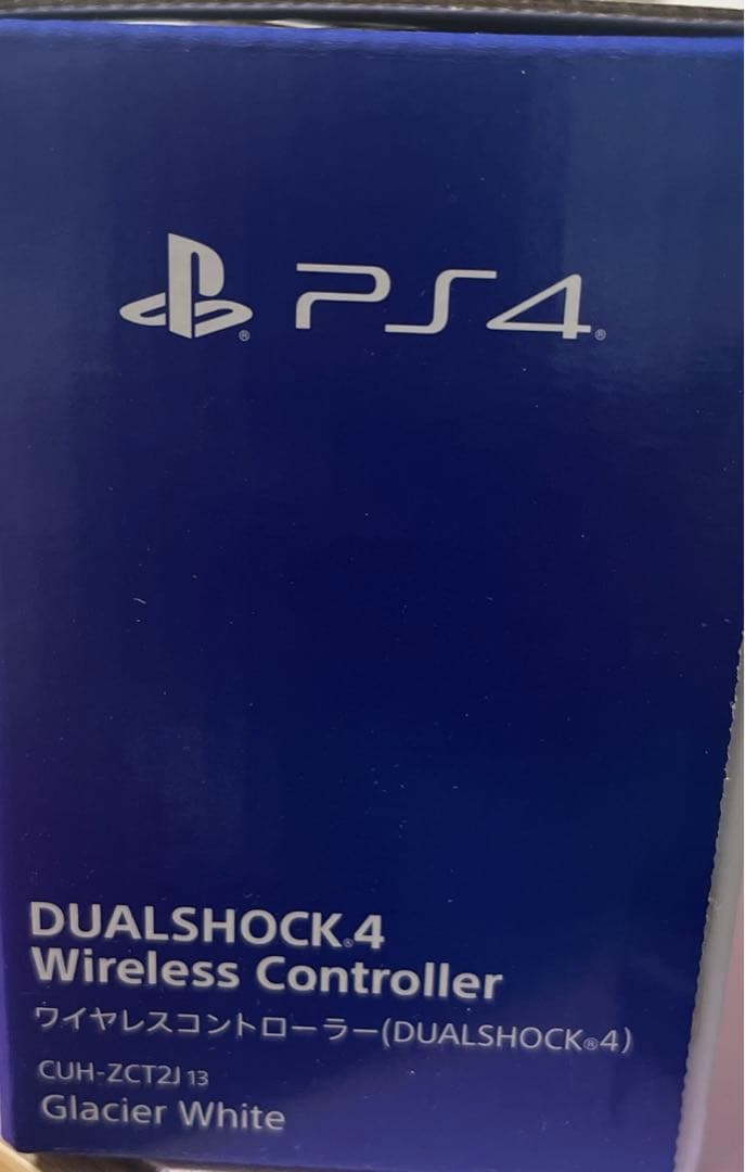 PS4 DUALSHOCK4 グレイシャー・ホワイト　コントローラー　純正