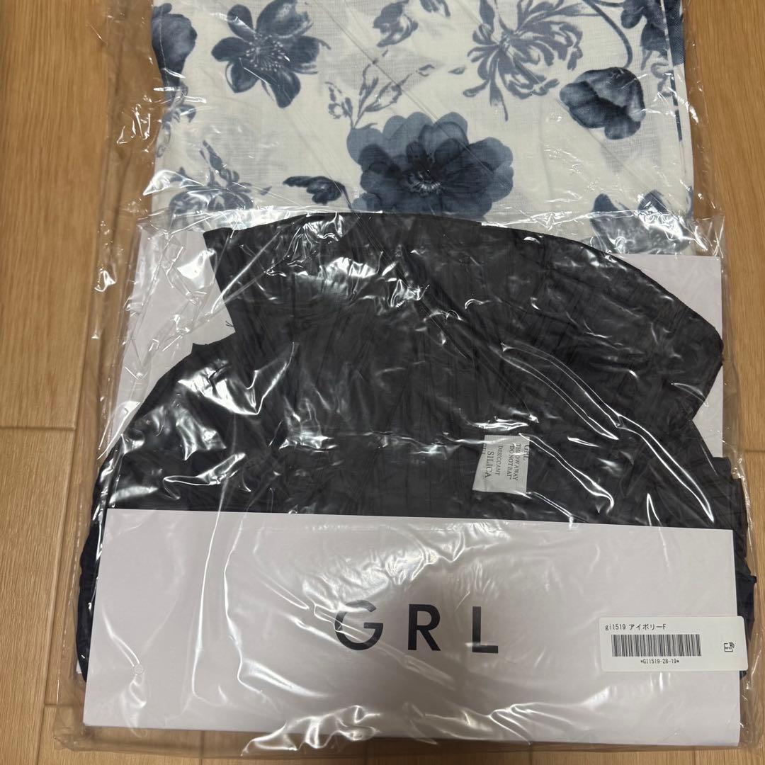 即発送可能！【新品未開封】GRL 水彩花柄浴衣セット[gi1519]