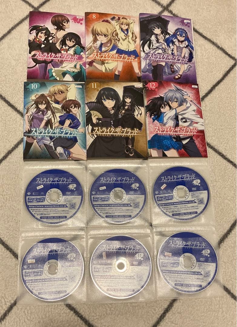 ストライク・ザ・ブラッド　 DVD 1期〜5期　全巻セット　アニメ　レンタル落ち