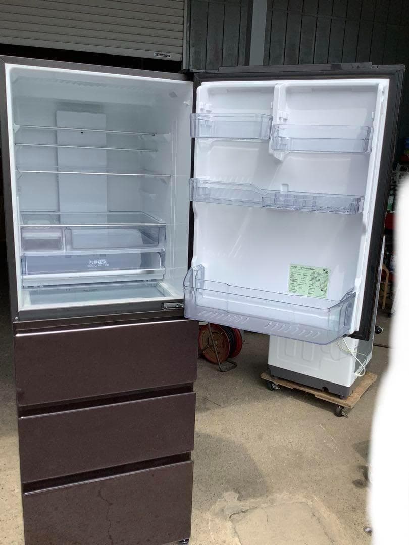 AQUA アクア 4ドア冷蔵庫 AQR-VZ43K(T) 430L 2021年製