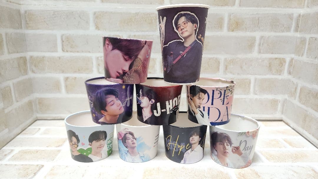 BTS カップホルダー 103個