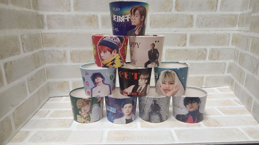 BTS カップホルダー 103個