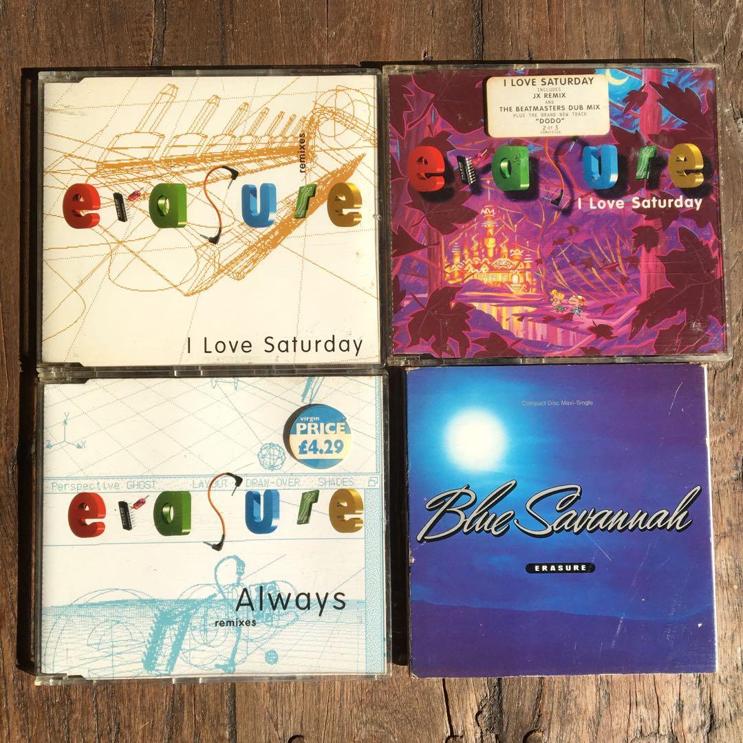 Erasure リミックス シングル