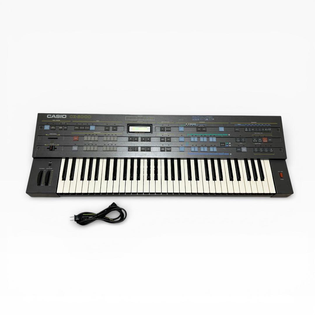 CASIO CZ-5000 デジタルシンセサイザー 動作確認済 ビンテージ 名機