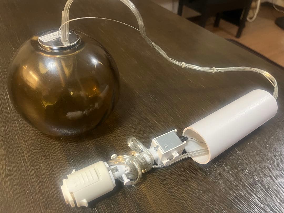 3個セット　ODELIC スモークブラウン ペンダントライト