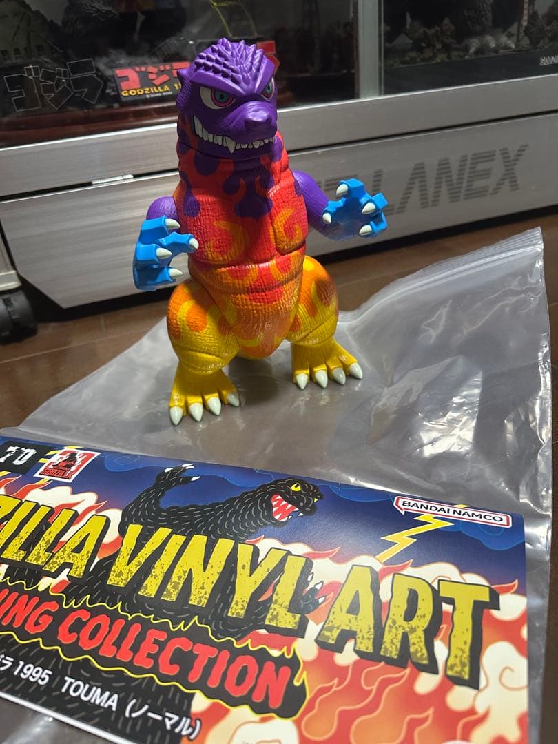 GODZILLA VINYL ART ゴジラ ソフビフィギュア TOUMA