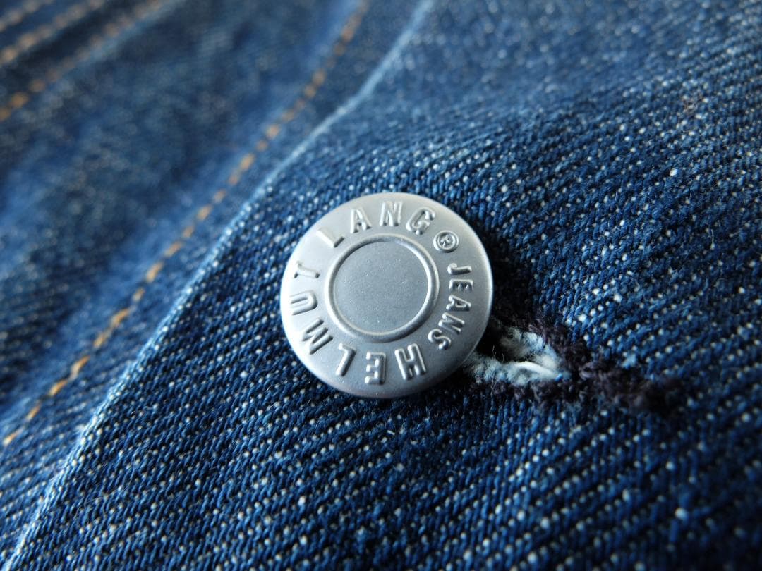 HELMUT LANG ヘルムートラング デニム トラッカー ジャケット 本人期