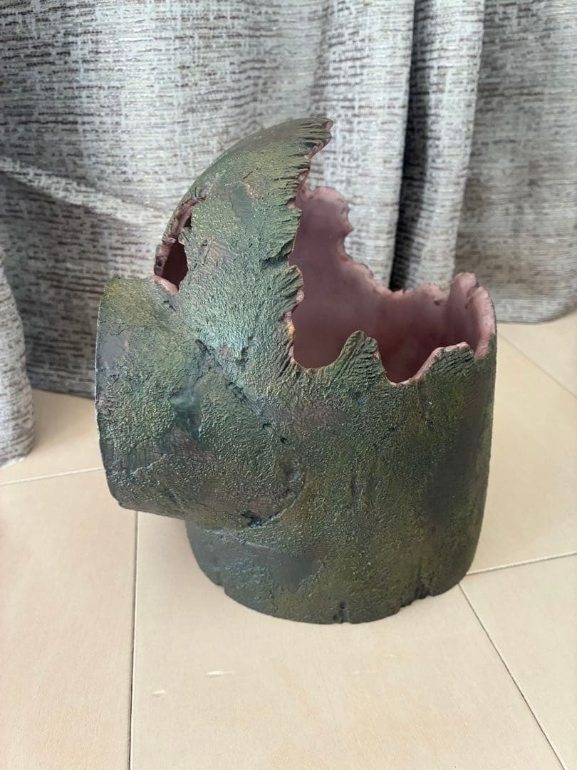 巨神兵　ラピュタ　陶器製自然風合いプランター
