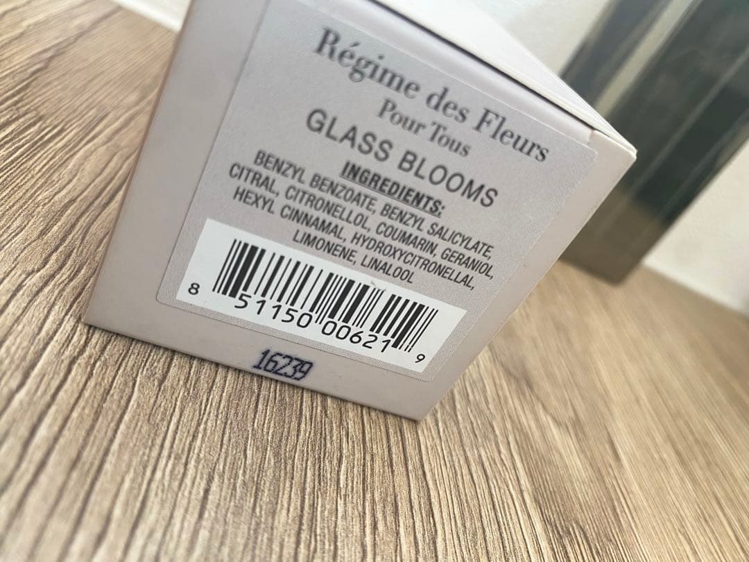 【数回使用のみ】Régime des Fleurs GLASS BLOOMS