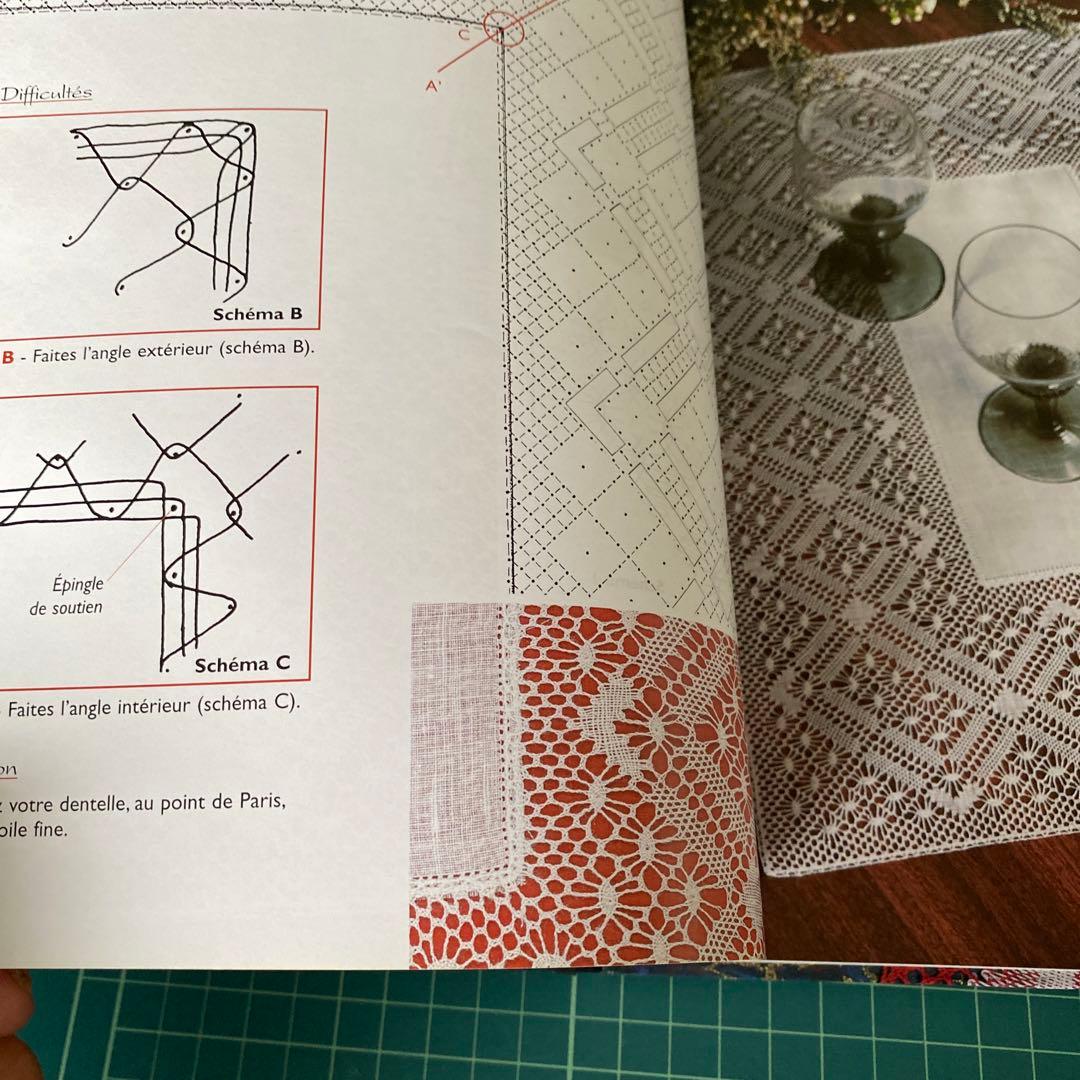 ボビンレースの洋書二冊