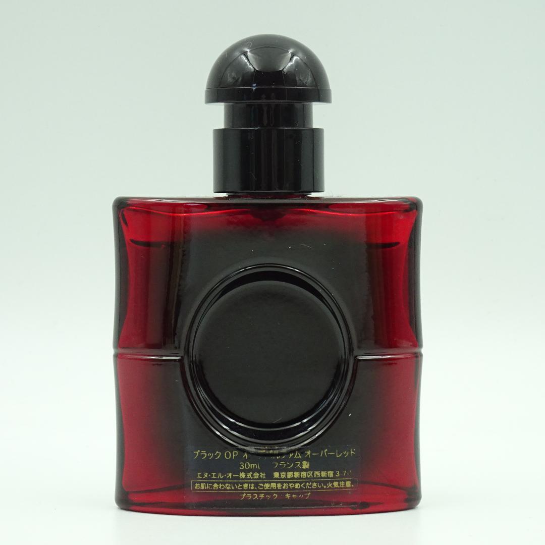 まるイヴ・サンローラン　ブラック　OP　オーデパルファム　オーバーレッド