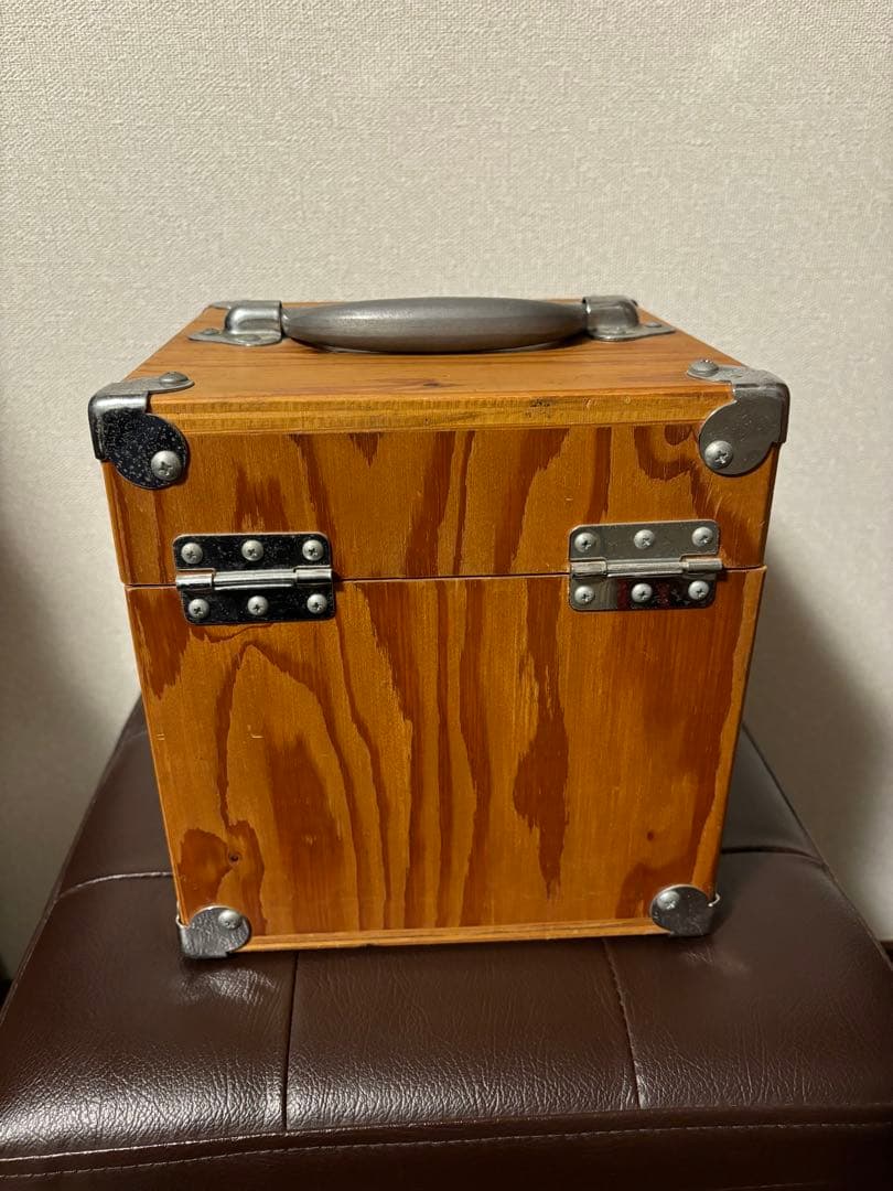 7インチ レコード 木製ケース レコードケース ハンドメイド 45