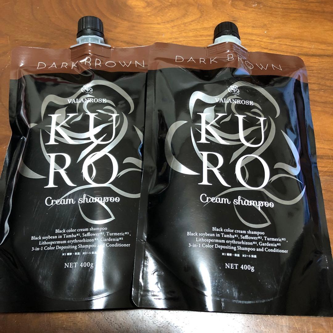 バランローズ クリームシャンプー ダークブラウン 2個セット