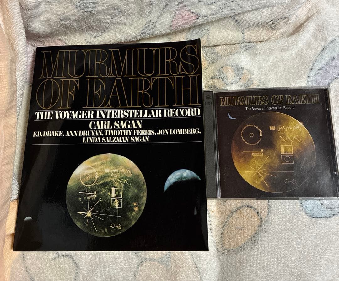 MURMURS OF EARTH CARL SAGAN 英語版 CD 計2点