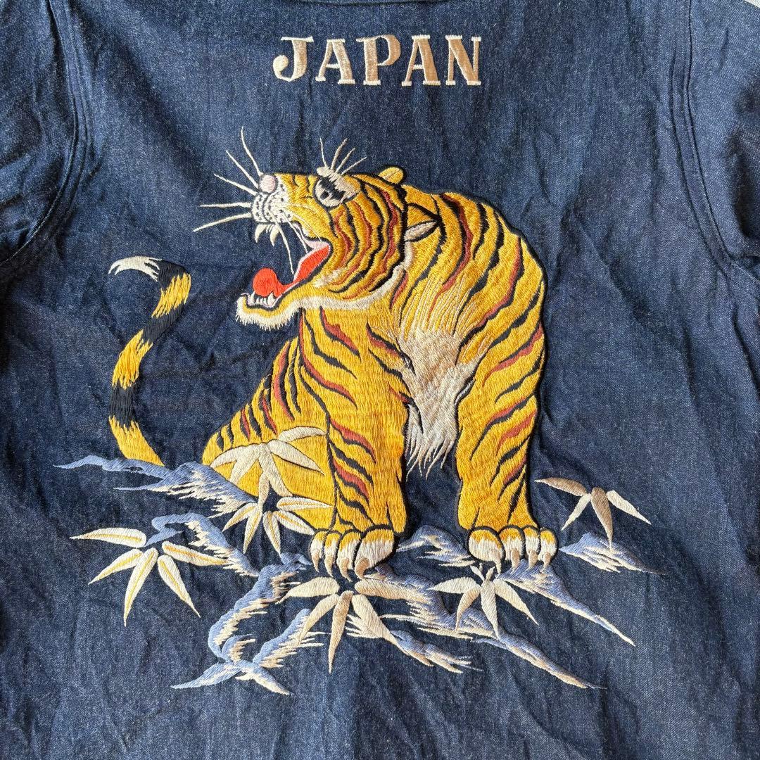 BEAMSBOY×TAILORTOYO スカ刺繍 カバーオールデニムジャケット