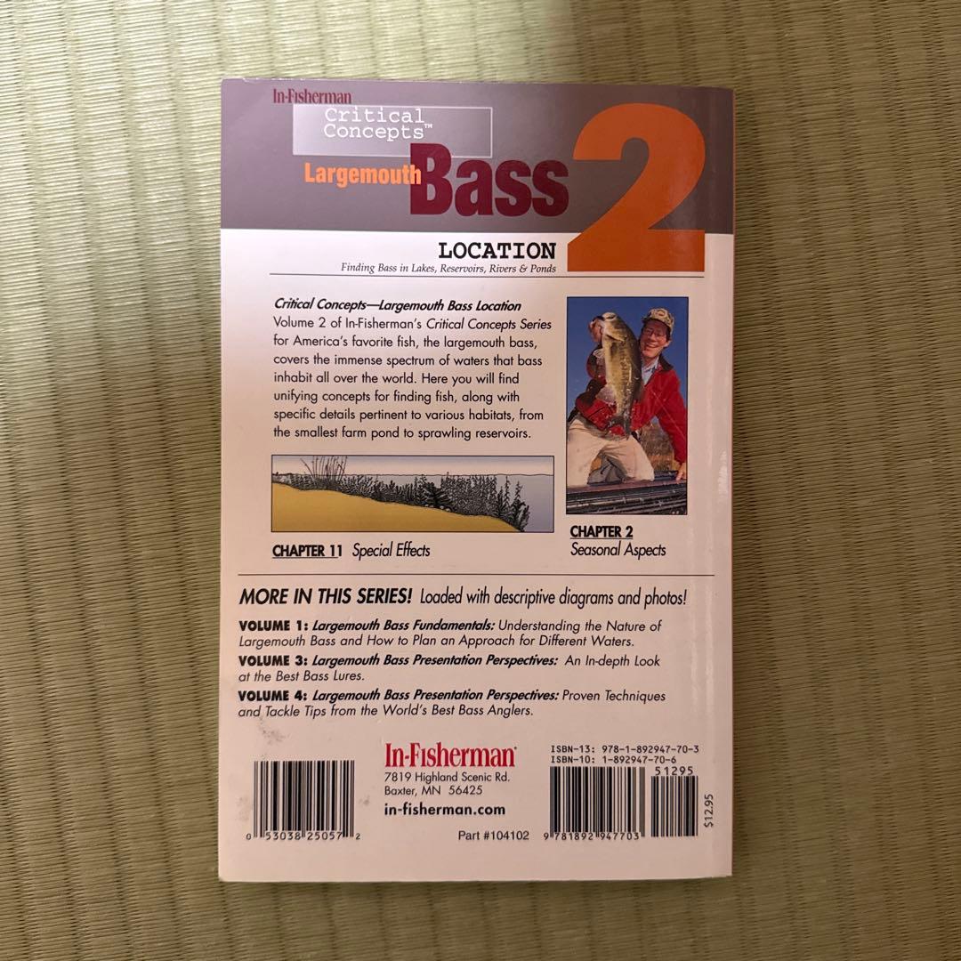 In-Fisherman バス釣り理論書 Location 英語版