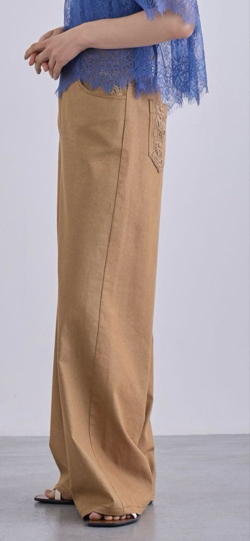 クールカレアン　新作ライトデニムパンツ