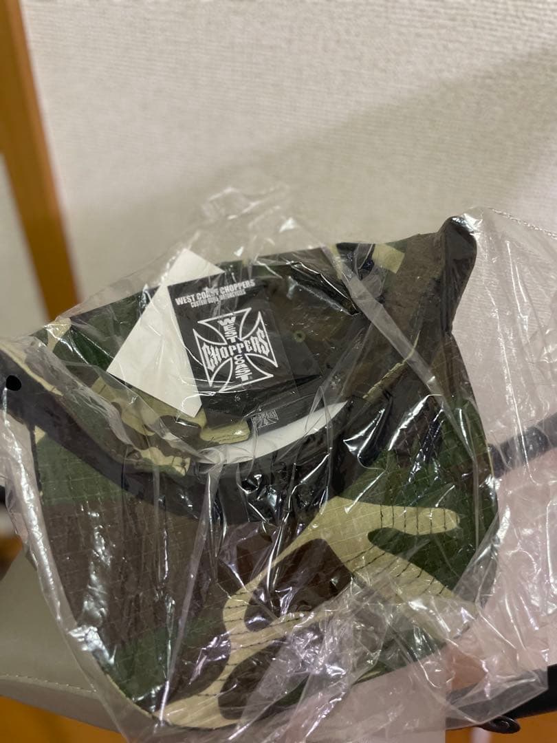 ウエストコーストチョッパーズ カモフラージュキャップ 未使用 在庫ラスト