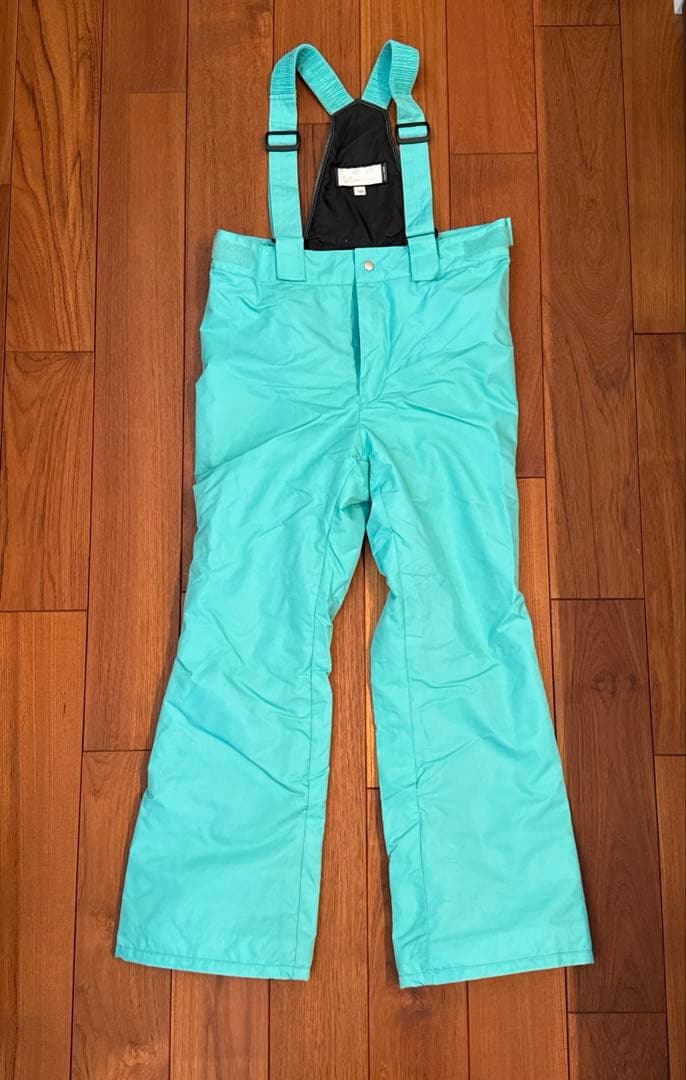 phoenix フェニックス　子供用 スキーウェア 花柄 白水色