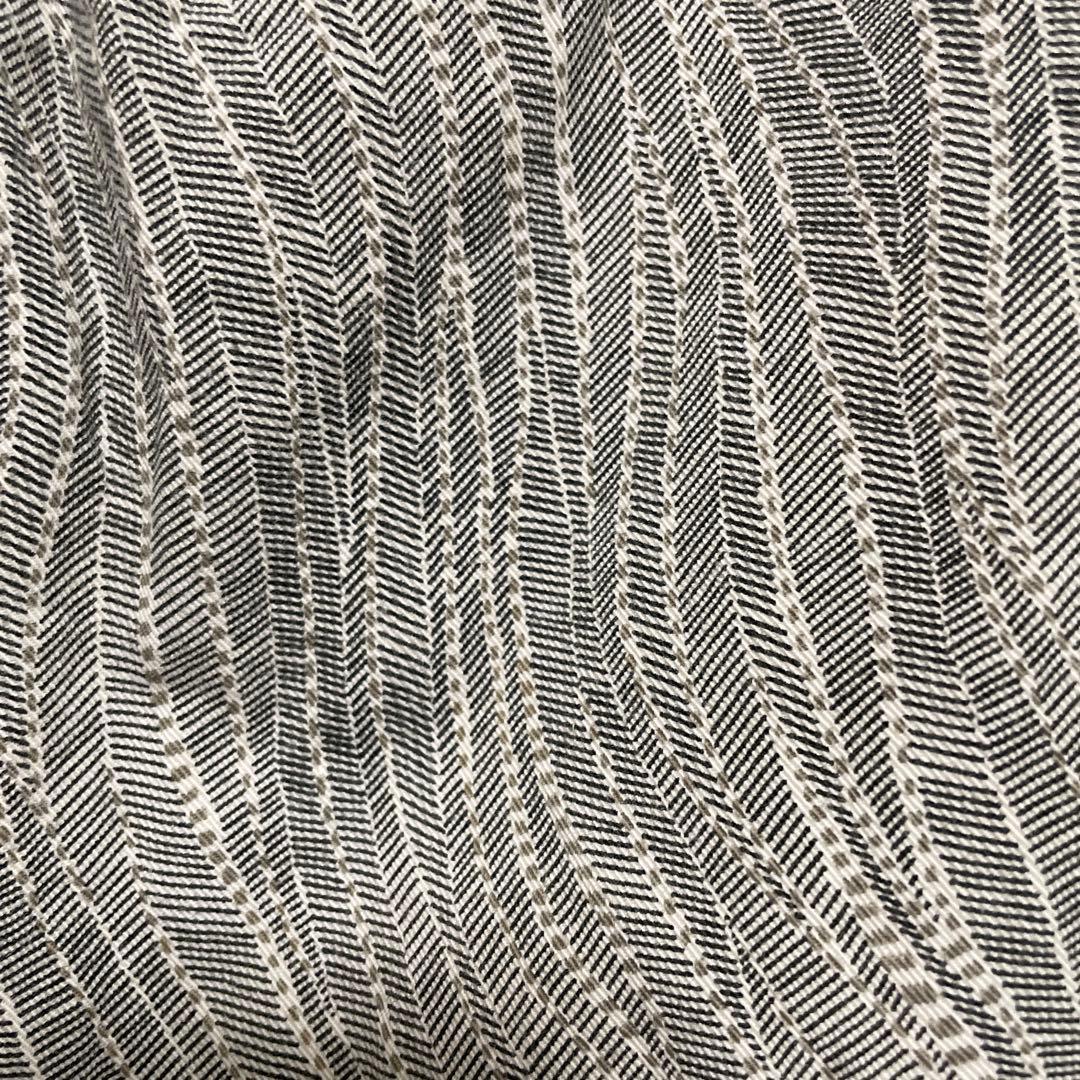 Stussy ストライプ ショートパンツ グレー