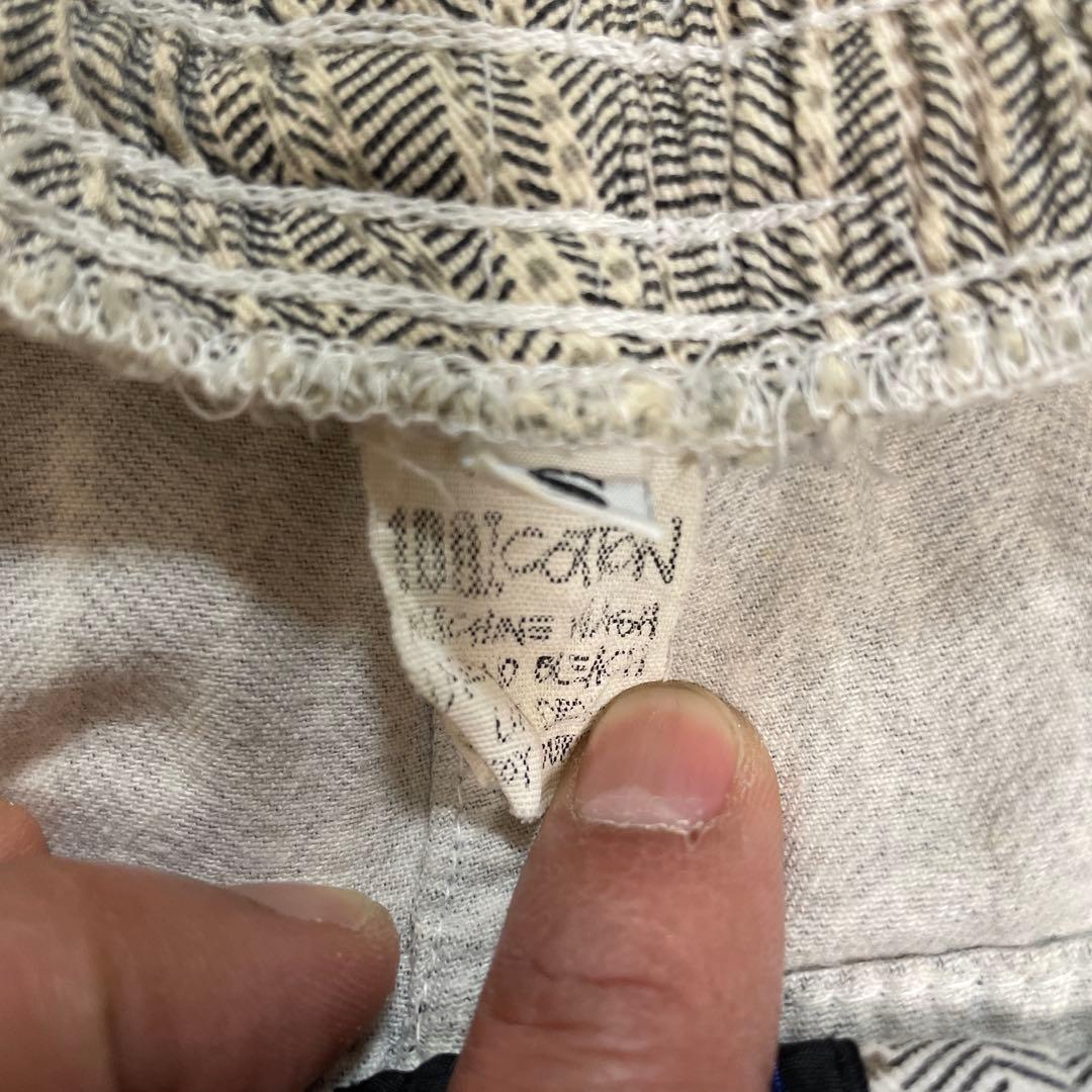 Stussy ストライプ ショートパンツ グレー