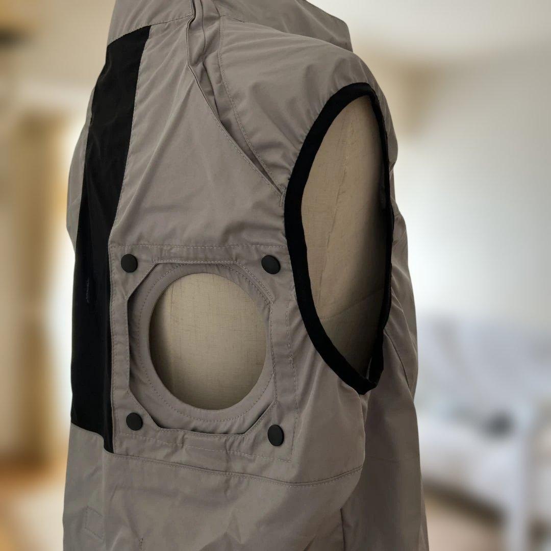 空調風神服　ベスト　S シルバー