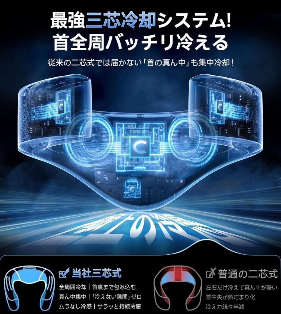 2025モデル最強冷感ネッククーラーTORRAS COOLIFY Cyber