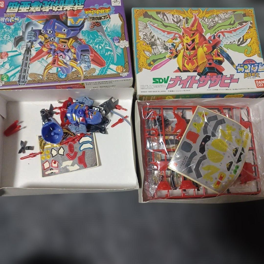 BB戦士　ガンダム　sd戦国伝　プラモデル　ジャンク　大量　レトロ　24箱
