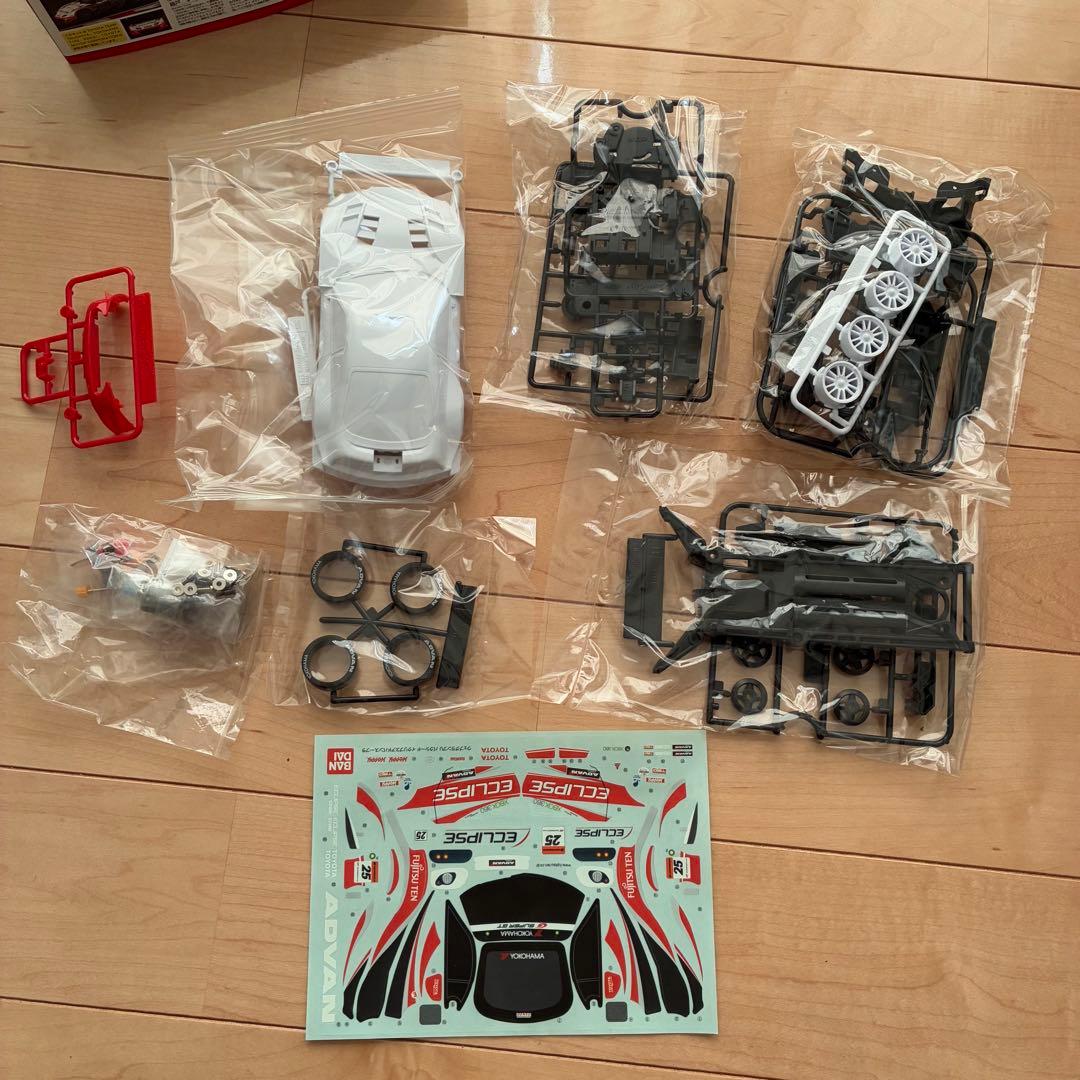 ECLIPSE ADVAN SUPRAプラモデル サイン入り爆シードBANDAI