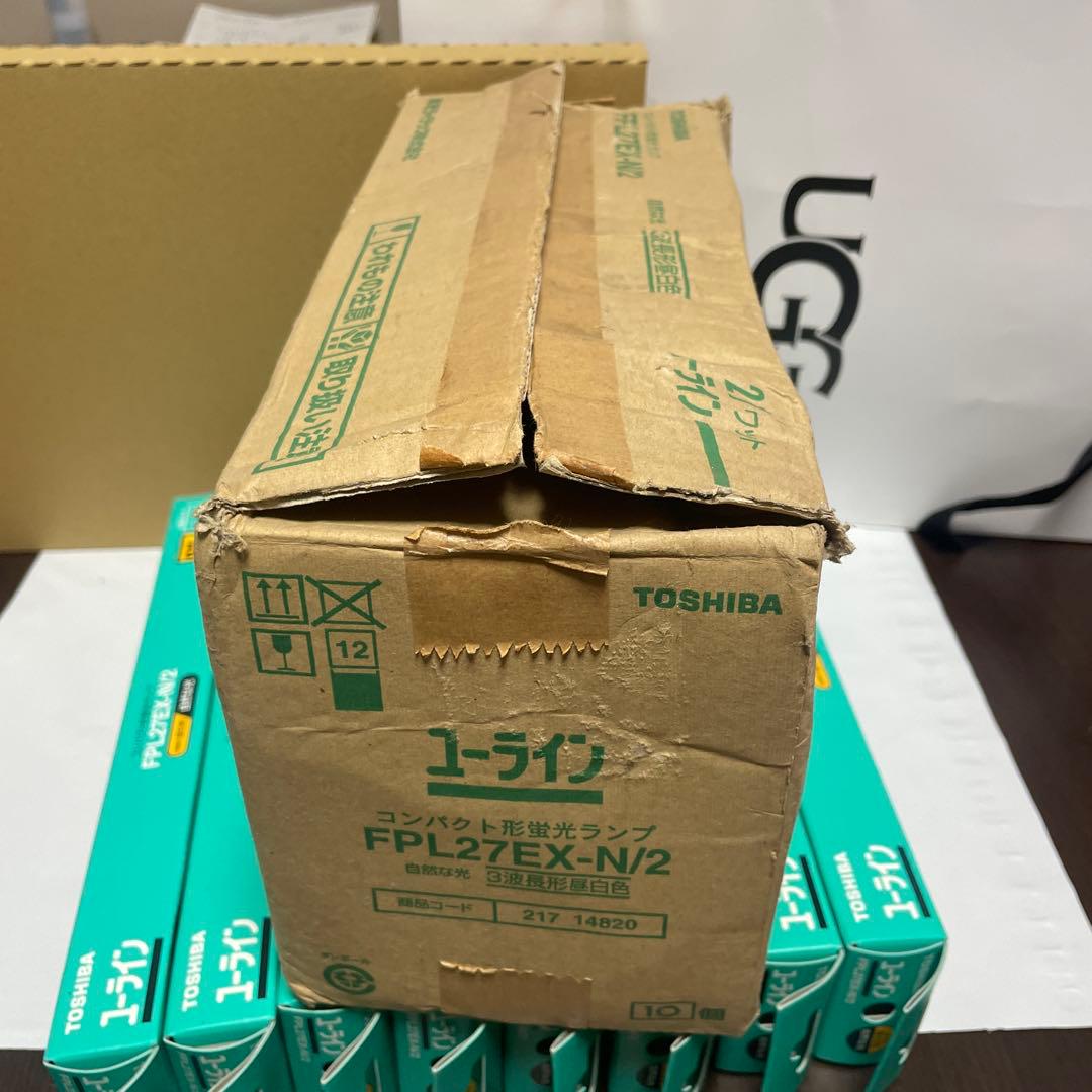 FPL27EX-N/2 コンパクト形蛍光ランプ　TOSHIBA 8本セット