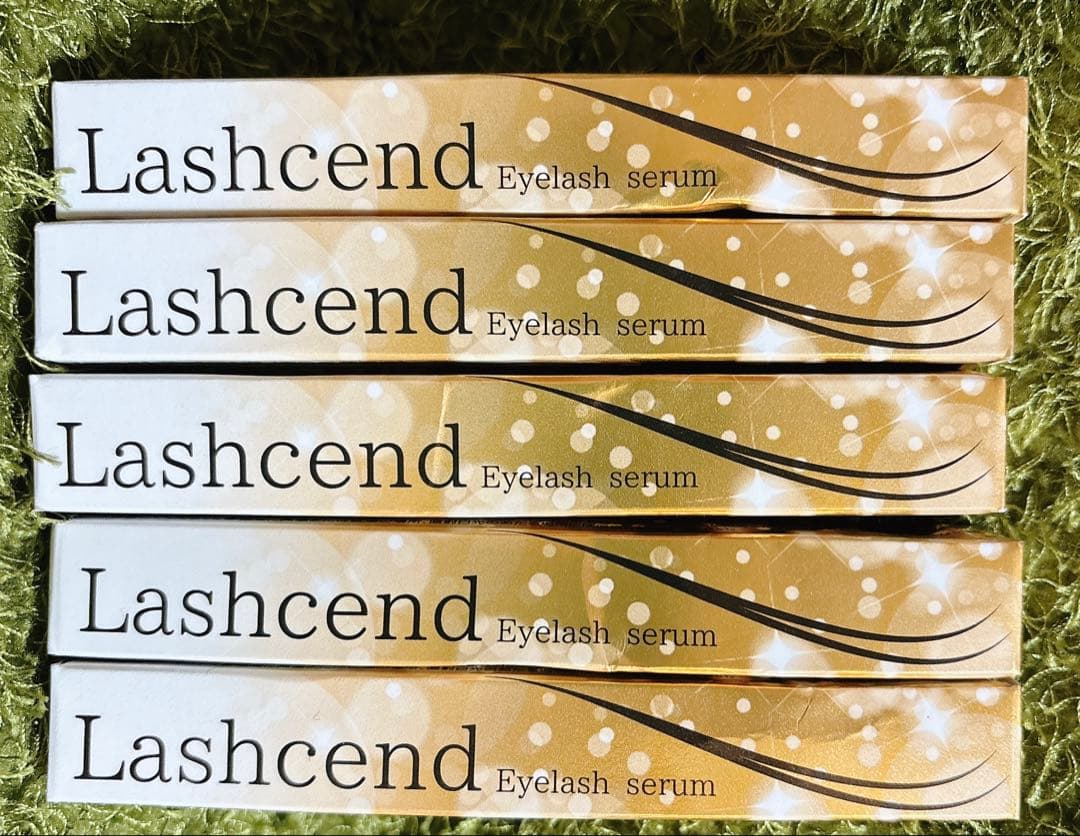 Lashcend Eyelash serum 5本セット