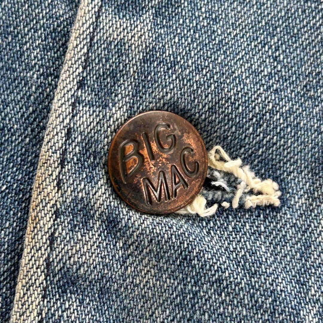 70s カバーオール　vintage ビックマック　デニムジャケット　ビンテージ