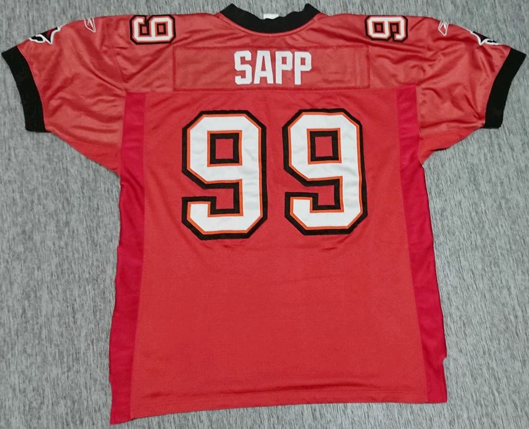 NFL バッカニアーズ ウォーレン・サップ リミテッドジャージ【54/2XL】