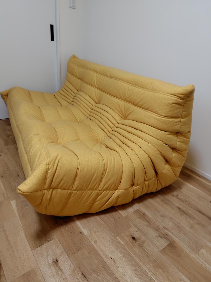 ★リーンロゼ　ロゼトーゴ3Pソファとパフ　50周年限定生地　 DENDEN★