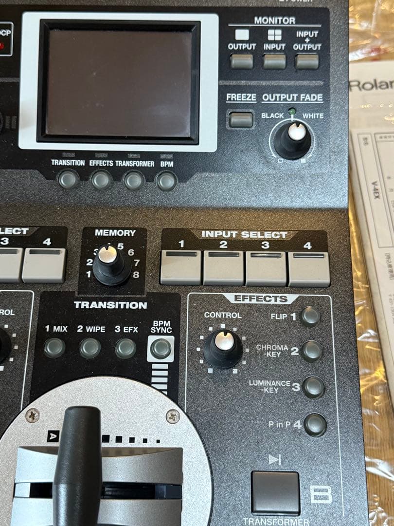 V-4EX ローランド Roland 4chビデオVJミキサー 完品　おまけ付