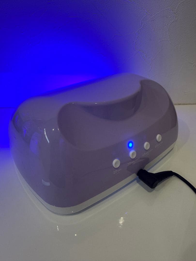 ageha LEDネイルライト 紫