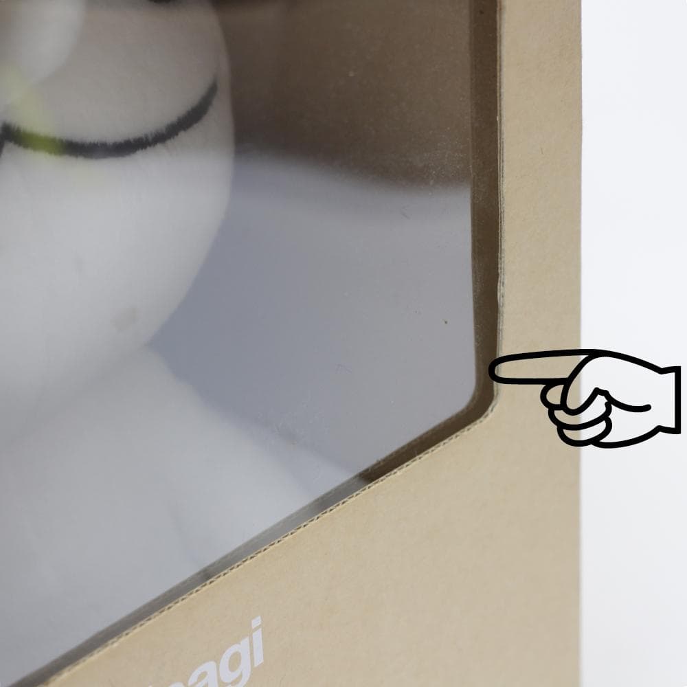 Hana-Usagi ホワイトぬいぐるみ「鼻兎」ぬいぐるみ