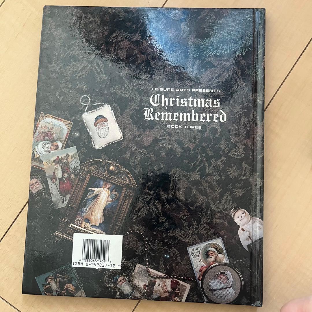 【匿名配送】激レア♡古書♡洋書♡ クリスマス刺繍♡クロスステッチ♡