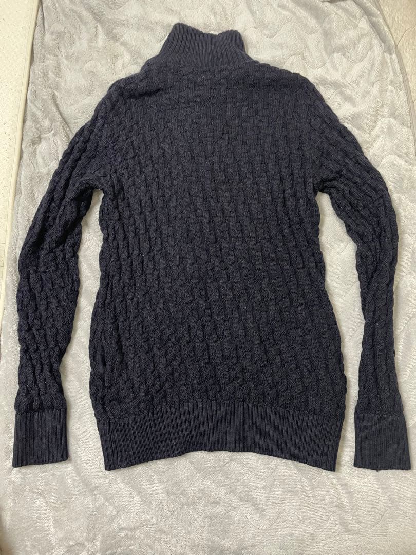 S.N.S. HERNING レブロンジェームズ着用 カーディガン L ネイビー