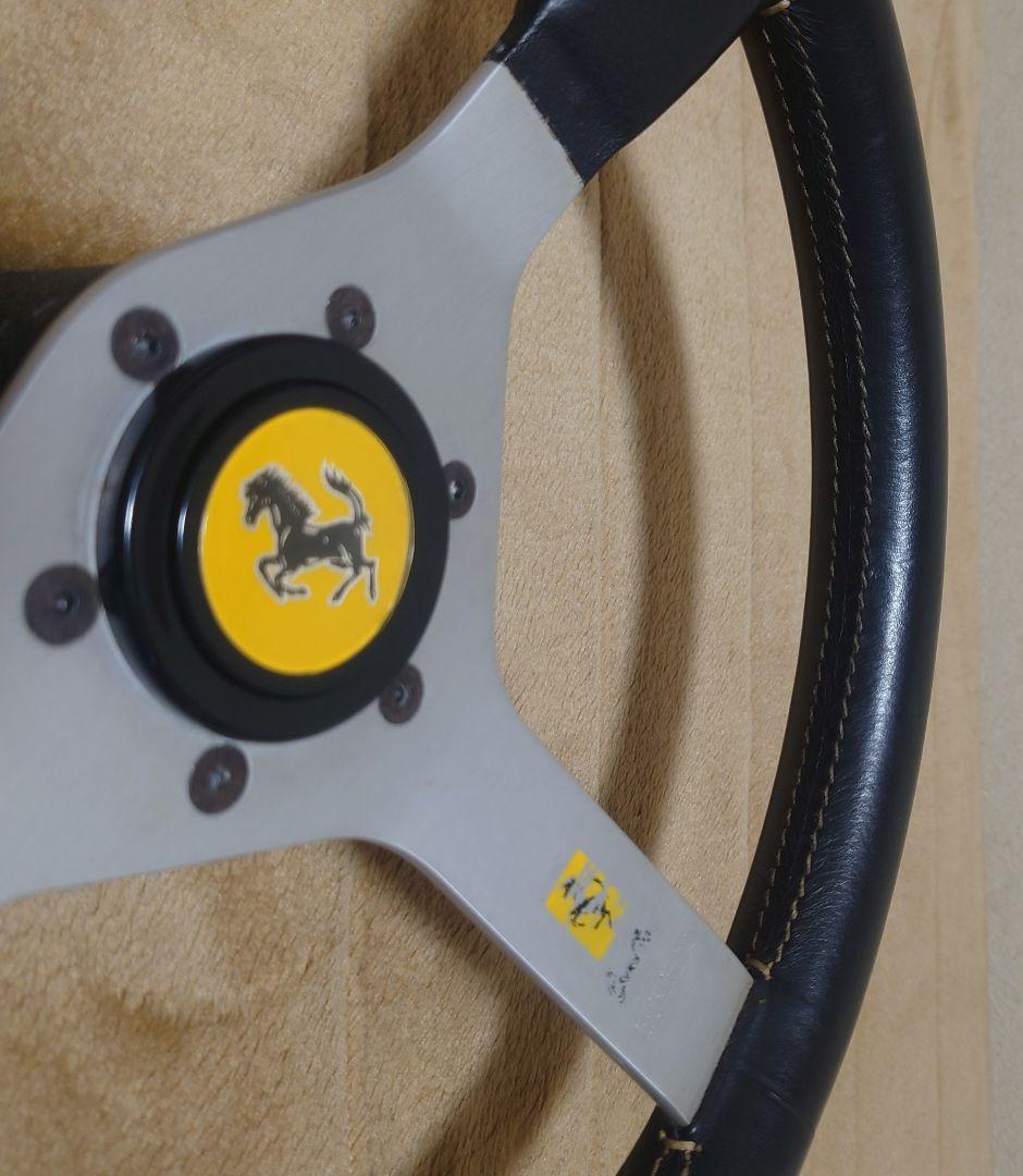 G*T様 【傷あり】モモ キャバリーノ レザーステアリング