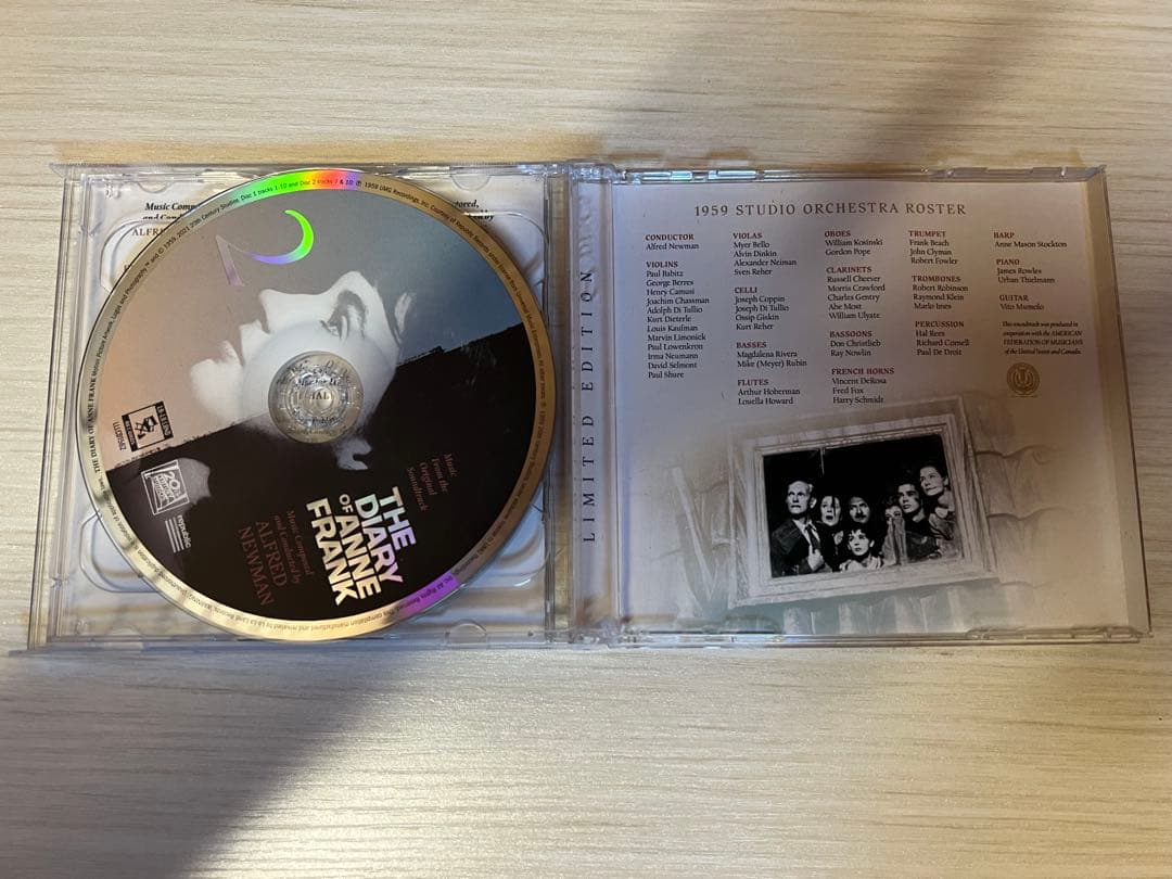 【完全盤】『アンネの日記』サウンドトラック