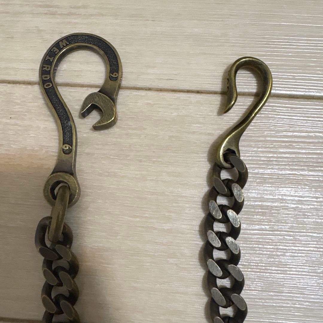 WEIRDO ウォレットチェーン ギャングスタービル GLADHAND