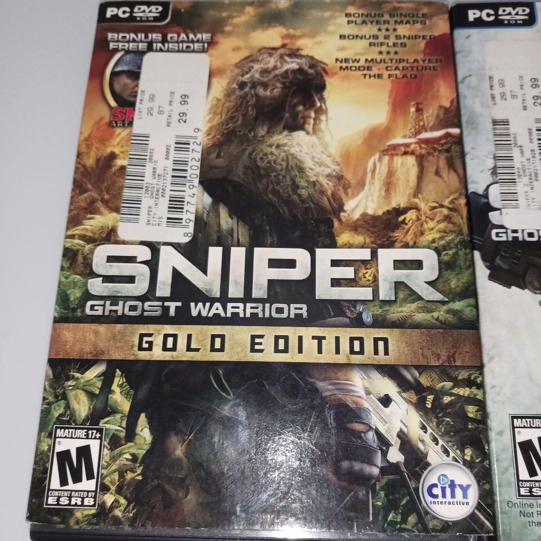 U.S. 版　Sniper: Ghost Warrior　2本セット　まとめ売り