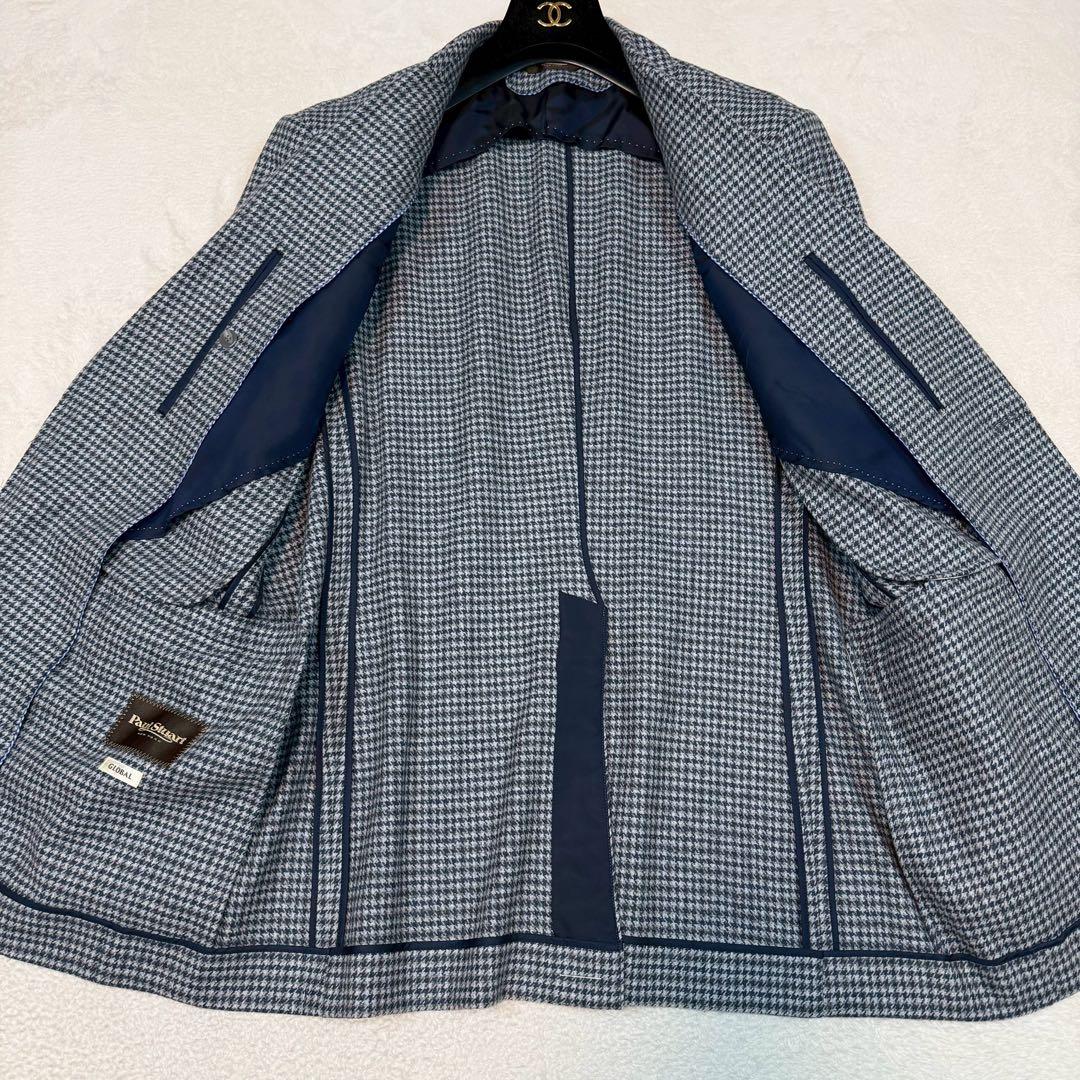 美品 XXL 2way paul stuart テーラードジャケット カシミヤ