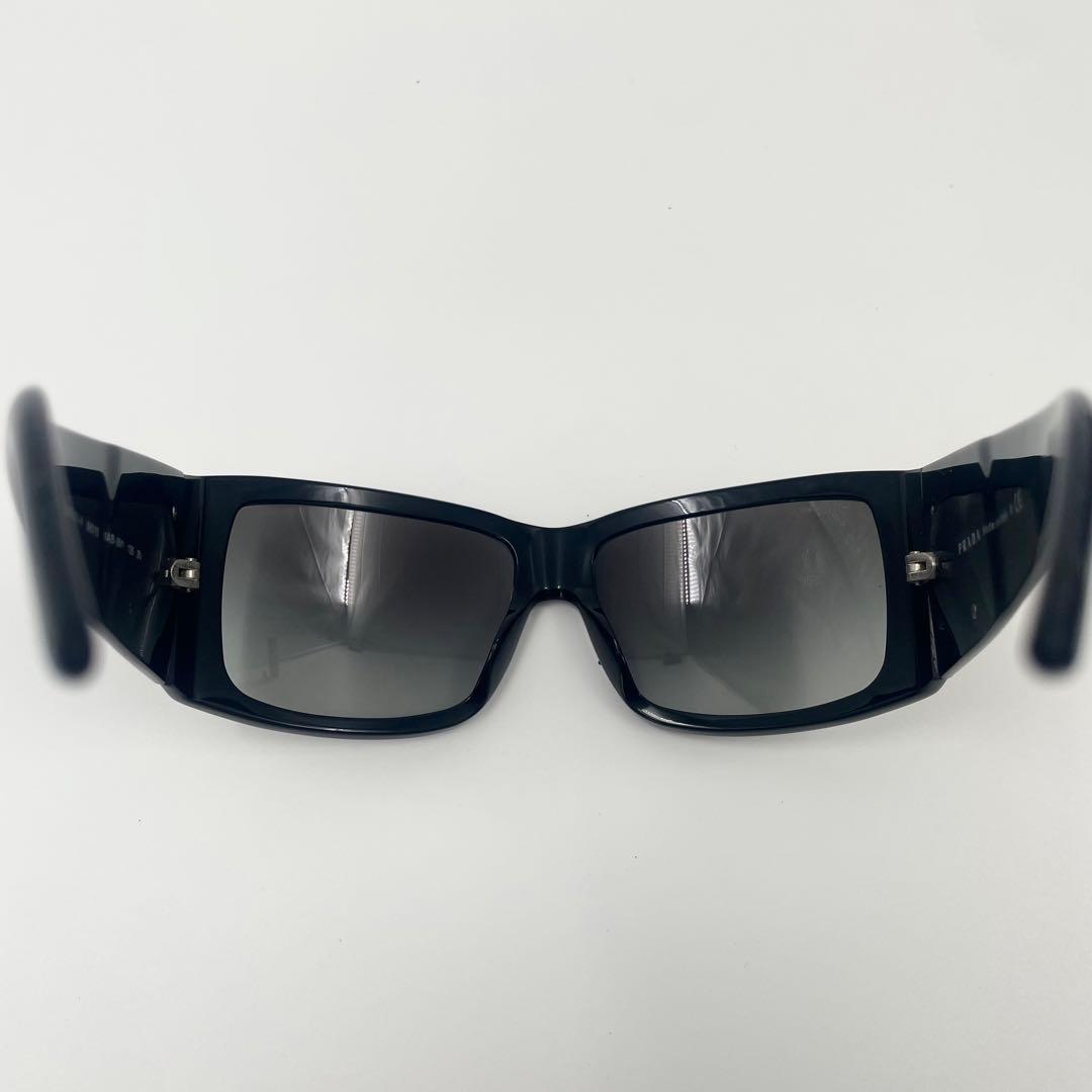【✨未使用級 付属品完備】 プラダ サングラス メタルロゴ Y2K ブラック
