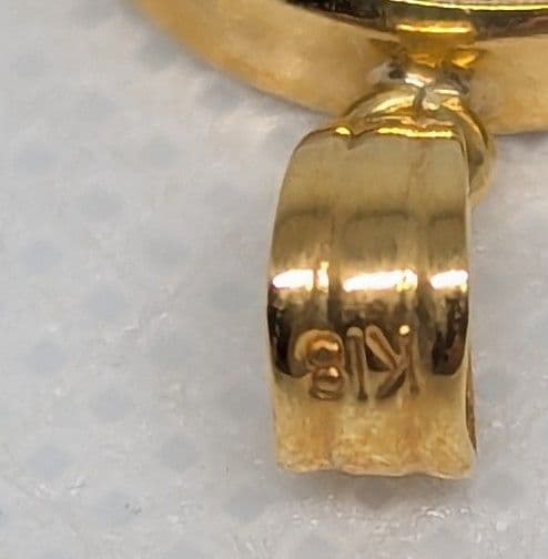 マリアペンダントトップ　24金　18金