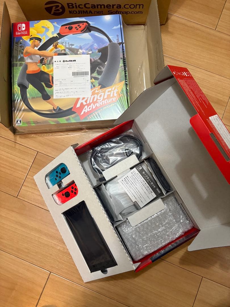 【値下】新品Nintendo Switch 本体 ＋リングフィットアドベンチャー