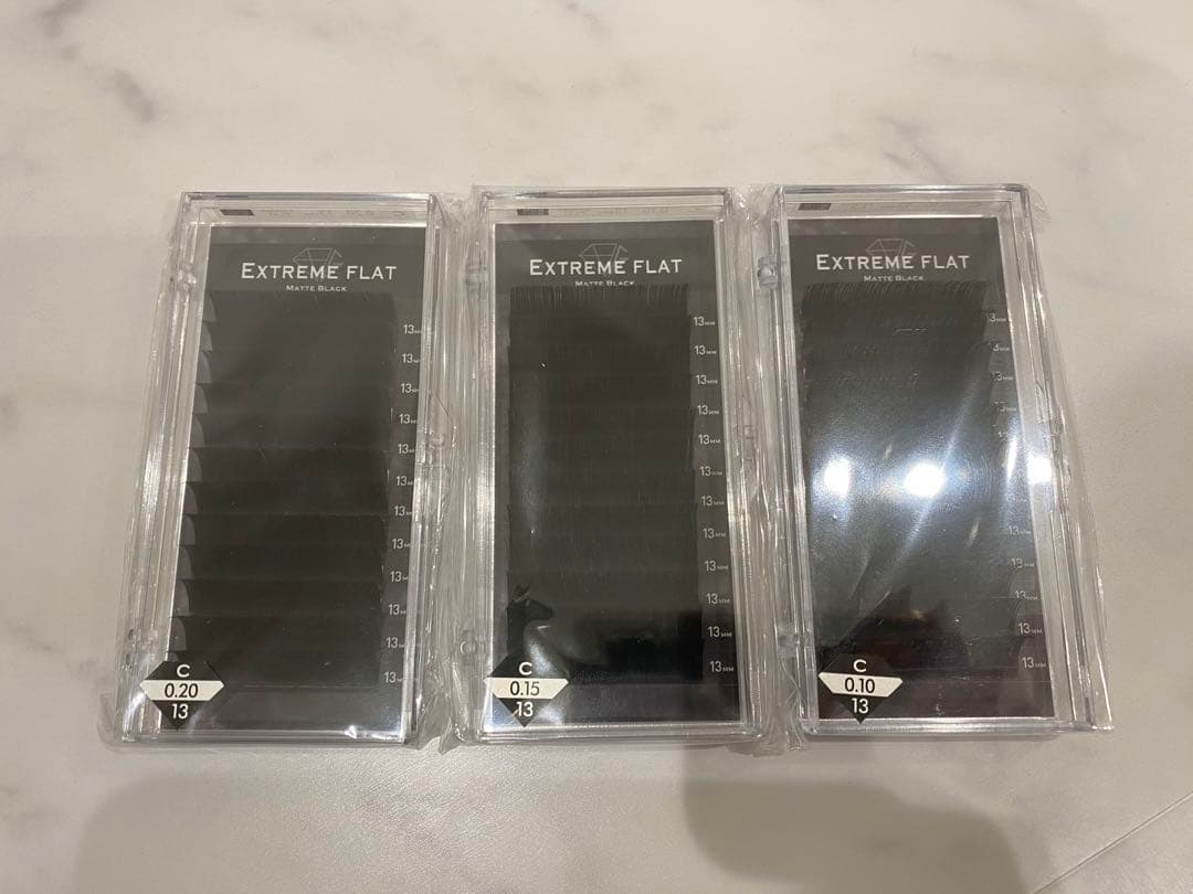 マットブラック　フラットラッシュ　フラットマットラッシュ　13ミリ